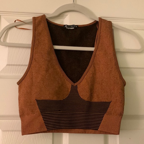 Zara Crop Tank Top - Picture 1 of 2